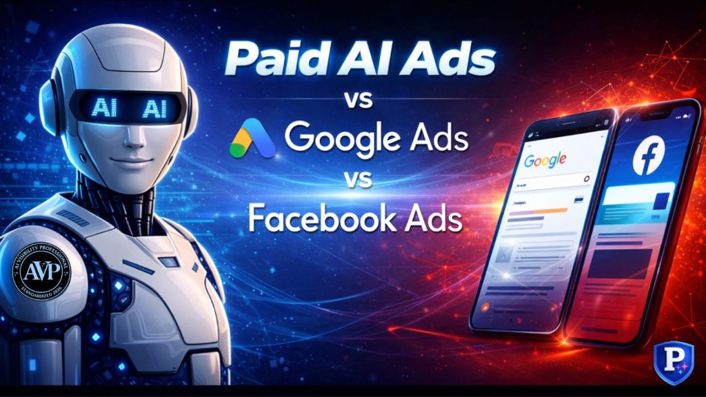 Paid AI Ads vs Google vs Facebook